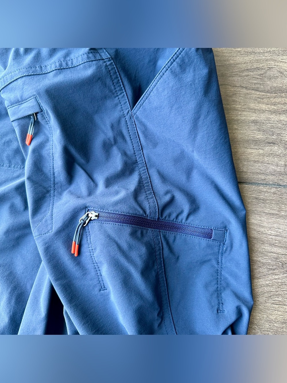 Orvis Convertible Blue Performance Tech Pants – Womens Size 10 - Roll Up Capri - Picture 12 of 16
